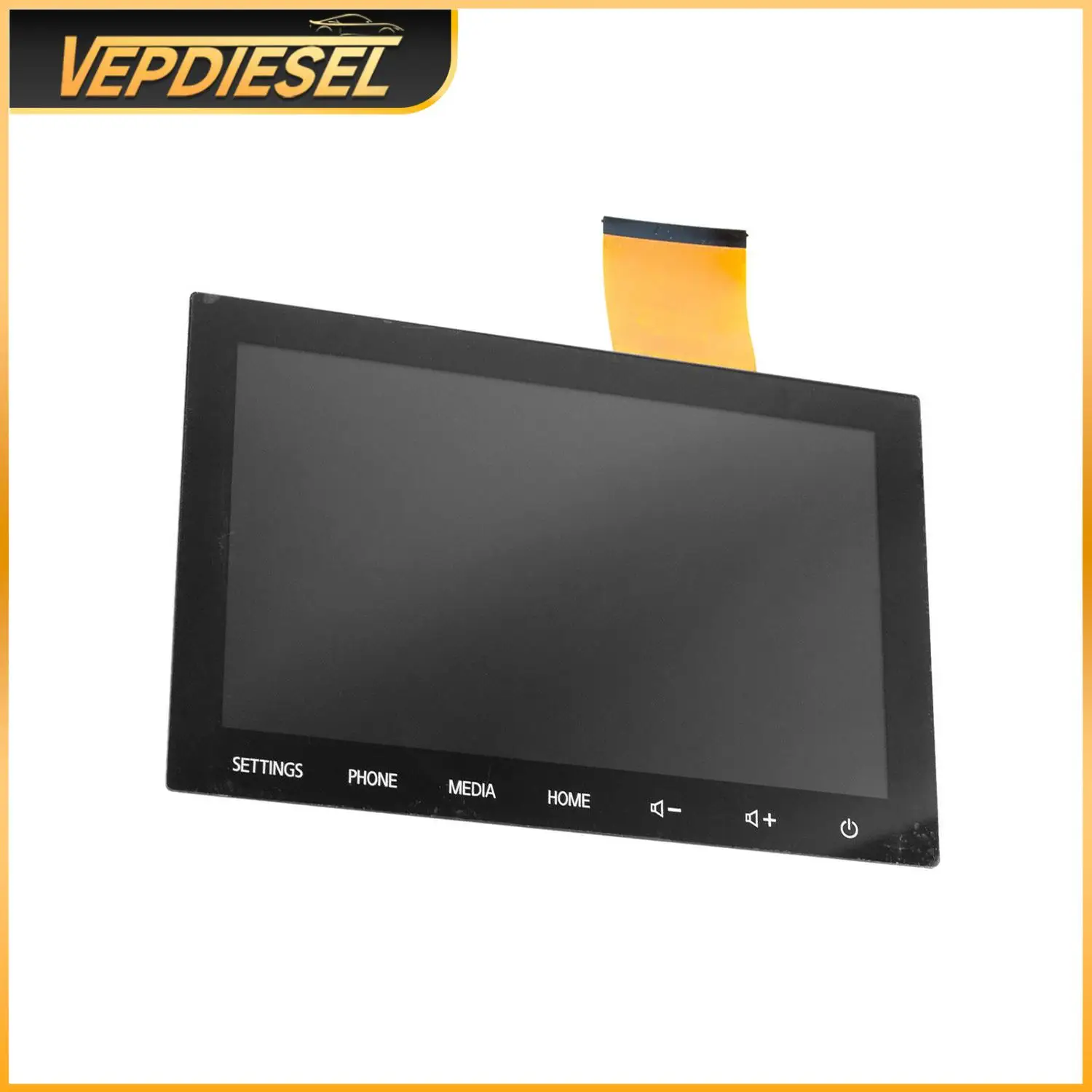 

1PC 8" LCD MONITOR TOUCH-SCREEN 2 KNOBS 8740a076 040 For Mitsubishi Outlander 20-22 8740A098 8740A103 8740A100