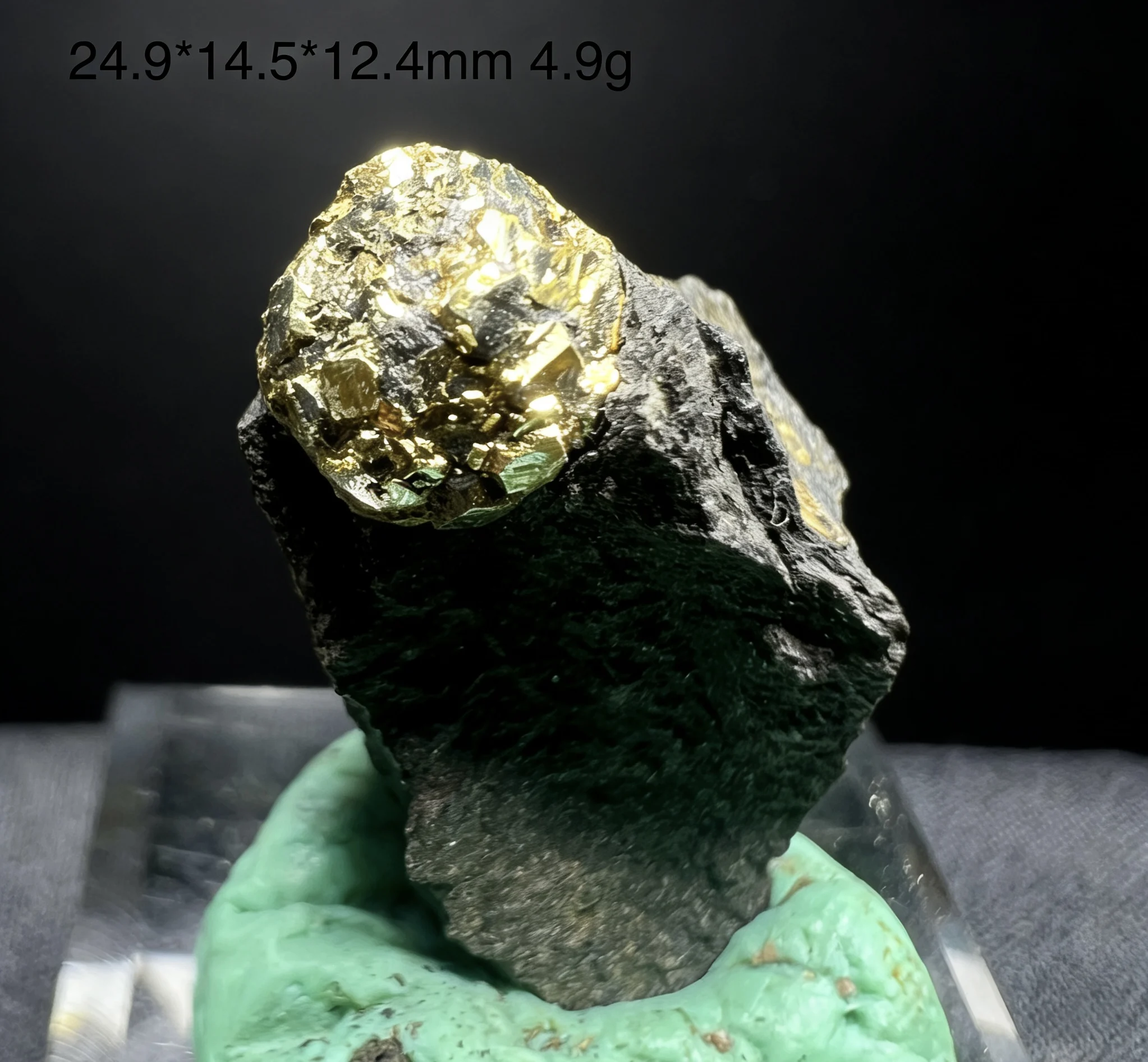

Selected natural pyrite ball rare mineral raw stone crystal specimen for appreciation, collection, display and science