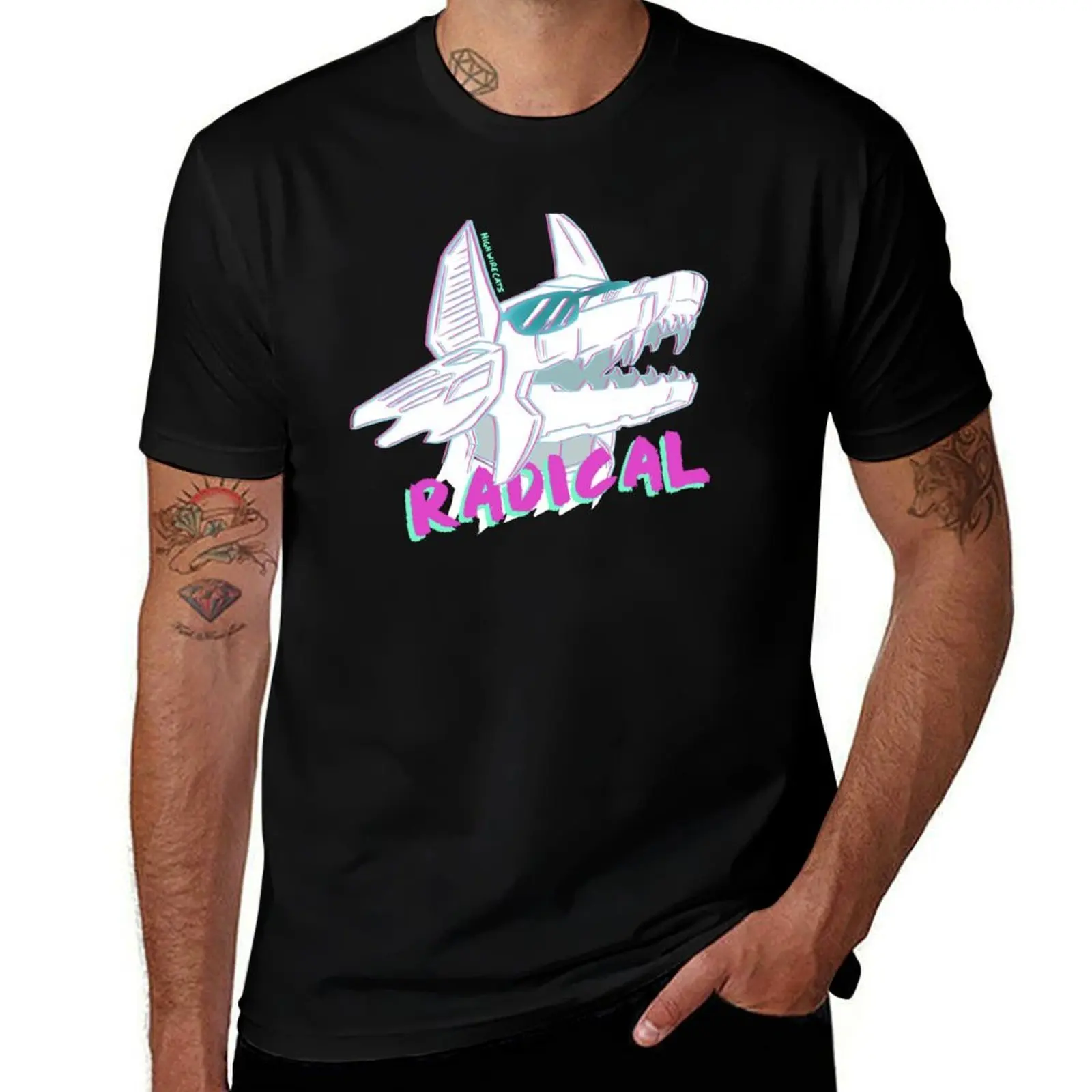 Radical Konig T-Shirt Classic Graphic Short Sleeve Top T-Shirt