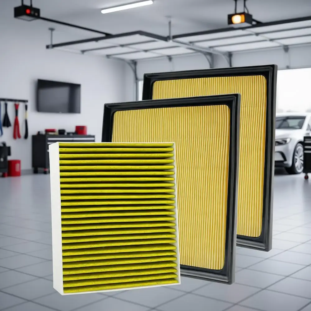 

Комплект салонного воздушного фильтра для моделей 2022-2025 годов, замена для 87139-0C010, 17801-4010, CA12963, WA11653