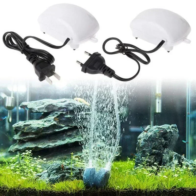 

Aquarium Air Pump Fish Tank Mini Air Compressor Oxygen Pump Aquarium Fish Tank Oxygen Pump 2.5W