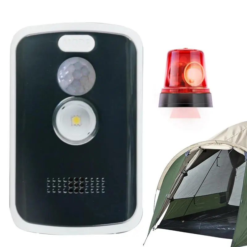 Camp Safe Perimeter Alarm 125Db High-Volume Motion Sensor Perimeter Trip Alarm Effortless Setup Portable Anti-Theft Alert System