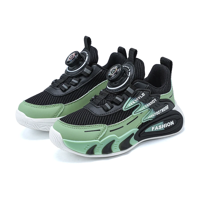 Leichte, atmungsaktive Kinder-Freizeitschuhe für Jungen im Alter von 5–16 Jahren, Sport, Laufen, rutschfest, bequem, flach, für den Außenbereich – Detail 15