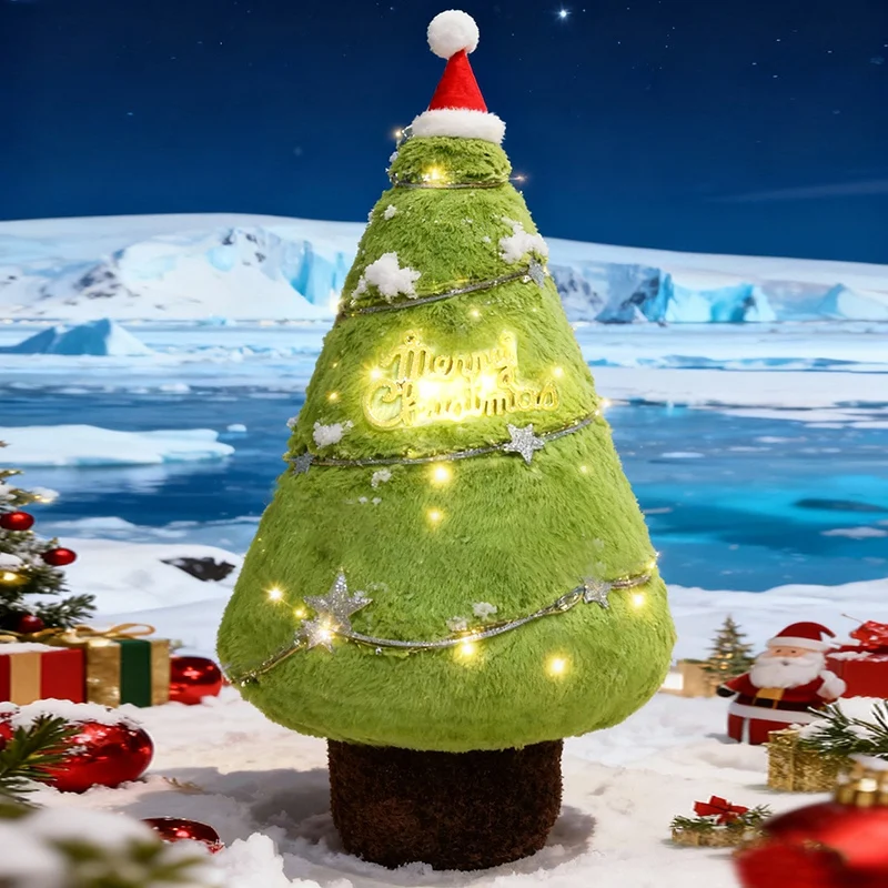 20/30/55CM Symulacja Choinki Świątecznej Pluszowe Zabawki Urocza Poduszka Choinka Lalka Dekoracja Świąteczna Prezent do Domu