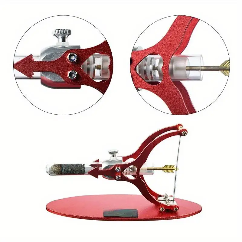 Mini Hot Air Stirling Engine Motor Model Cupid's Arrow Educational Science Toy Gift