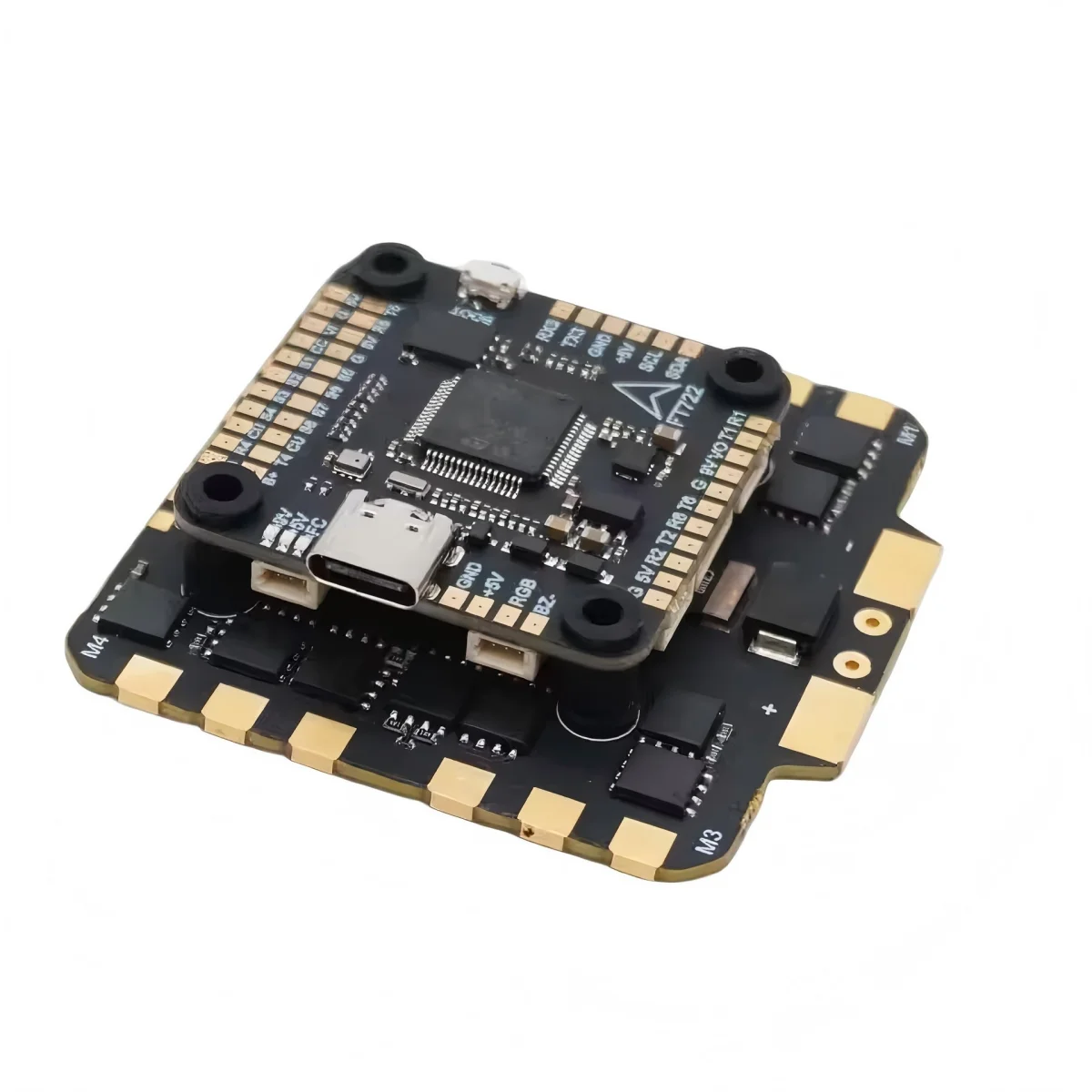 XFlight Hobby F722 controlador de vuelo pila con 4 en 1 80A ESC BLS integrando 5/10V doble BEC para RC Dron de carreras con visión en primera persona estilo libre