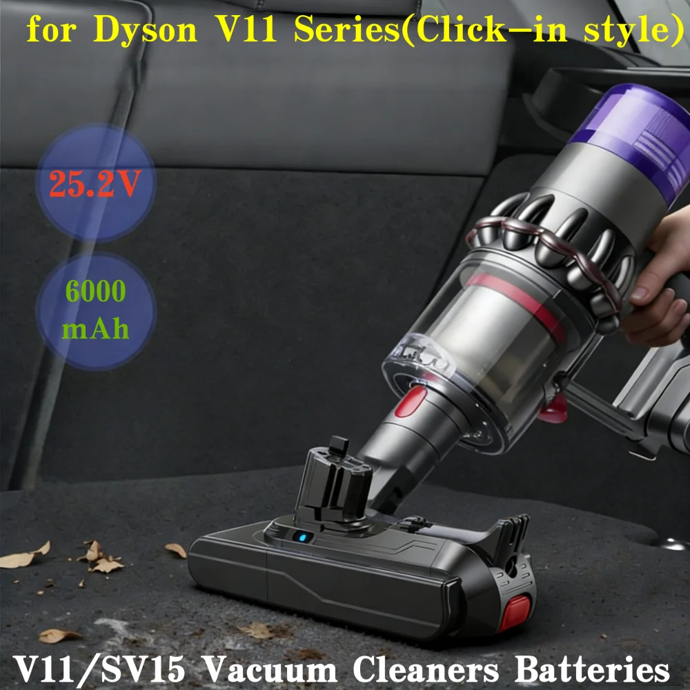 

for Dyson V11 Replacement Click-in Lithium Pack for Dyson V15 Vacuum Cleaner Compatible Models SV22 SV47 Battery Vacuums.