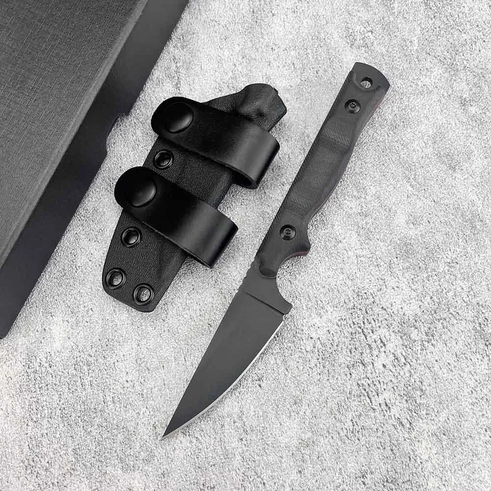 

Портативный нож с фиксированным клинком и рукоятью G10, высококачественный инструмент для активного отдыха, кемпинга, походов и повседневного использования
