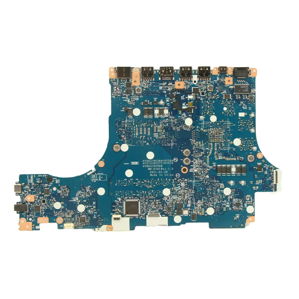 NM-D741 Laptop Motherboard For Lenovo Legion 5-15ITH6 Mainboard With I5-11400H I7-11800H CPU RTX3050 5B21C81128 5B21C81127