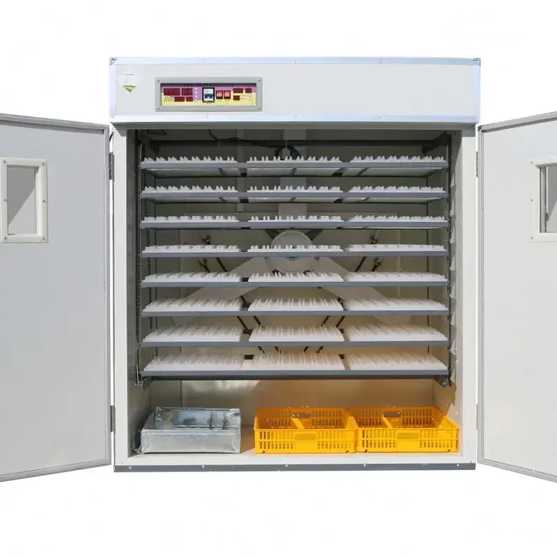 Agricultural 2112 Capacity Fully Automatic Large Egg Incubator For Poultry Birds