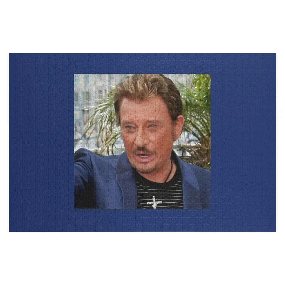

Johnny Hallyday classique Jigsaw Puzzle Custom Photo Customizable Child Gift Puzzle