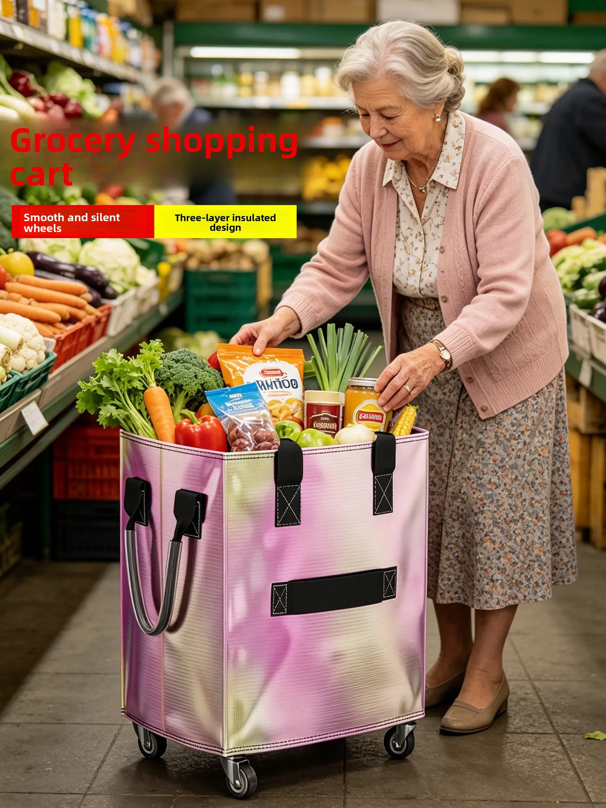 new-portable-shopping-cart-home-use-vegetable-buying-small-pulling-car-stacking-hulken-heroic-tool-aluminum-plastic-membrane