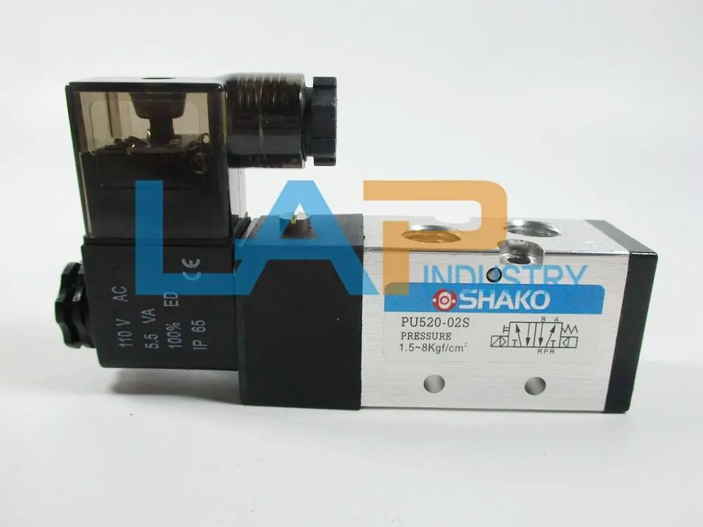 1PCS New For SHAKO Solenoid Directional Valve PU520-02S AC110V