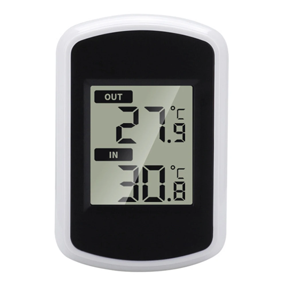 LCD Digital Wireless Indoor Outdoor Thermometer Temperature Measurement For Kitchen Tools Accessory