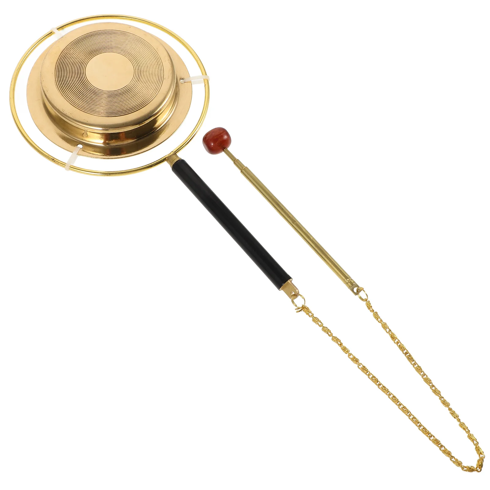 

Bronze Chime Slab for Gong Bell Meditation Brass Percussion Garden Hanging Ornaments Handbell Office