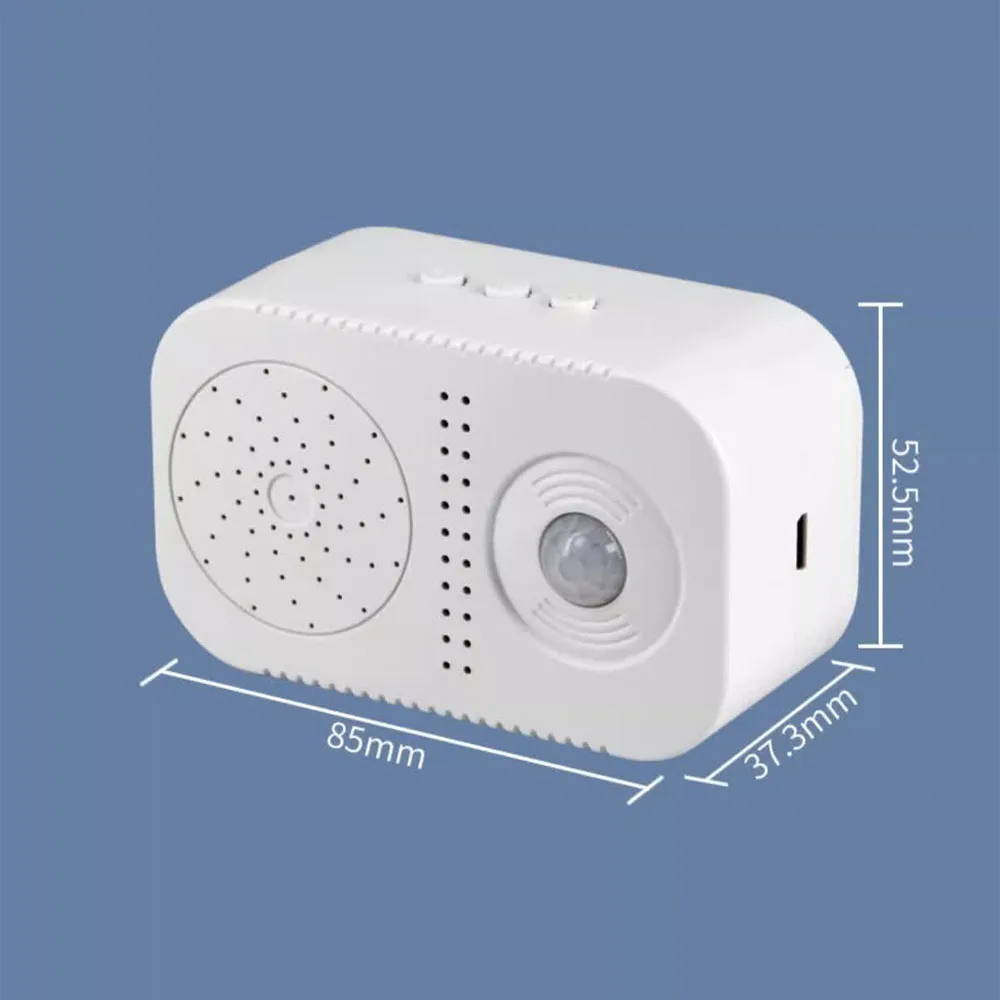 Recordable Welcome Ring Voice Prompter Infrared Induction Voice Reminder Sound Speaker Anti-theft MP3 Audio Entrance Welcome