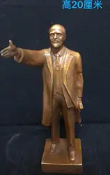 Collection World War Soviet Russia leader Revolutionist Moscow Vladimir Ilyich Ulyanov Lenin Bronze sculpture statue Moscow 20CM