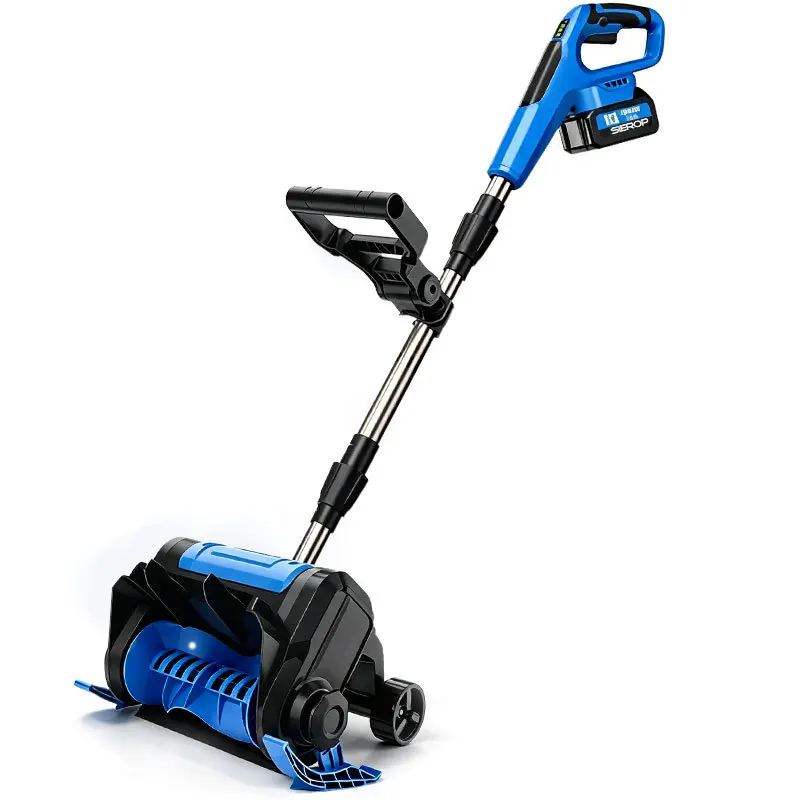 New Cordless Brushless Snow Blower, Hand‑Push Portable Mini Snow Thrower for Household Snow Removal