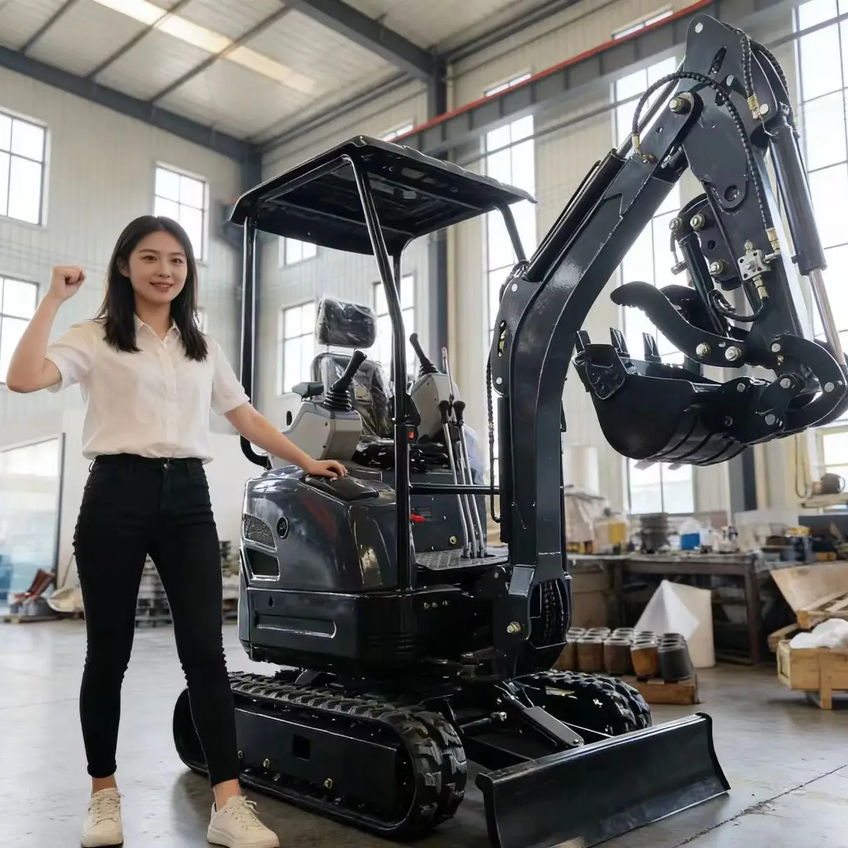 

1.5 Ton Mini Excavator Customized With CE Approved Factory Price Small Digger European Standard