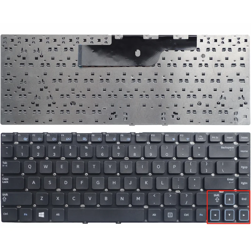 

New US UK Spanish Keyboard For Samsung NP300 NP300E4 300V4A 300E4A NP300V4A NP300E4A 305E4A NP300E4A NP305E4A SP