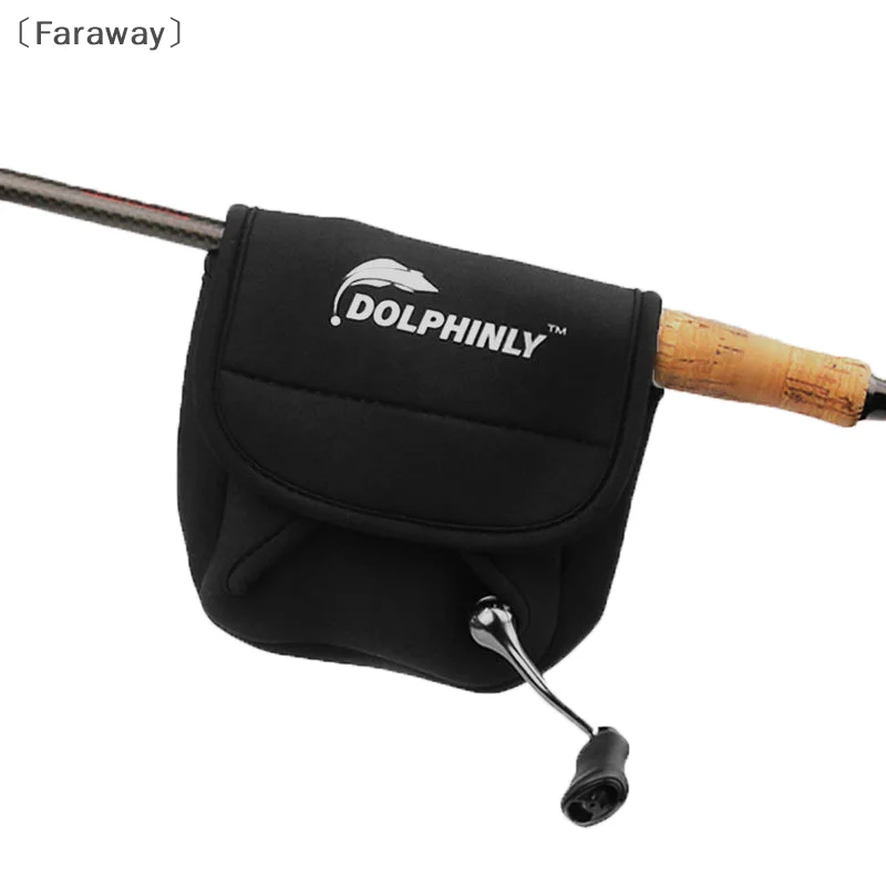 

〔Far〕Fishing Bait Cast Reel Protective Cover Girdle Ball Tie Rod Guard Cap Drum Wheel Bags Fishing Reel Pouch Storage Bag