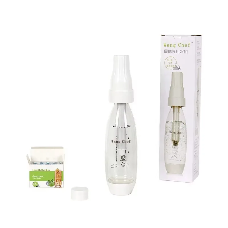 Travel Home High Quality Soda Beverage Soda Manufacturer One Click Lift Portable Desktop 1L Spark Water Machine