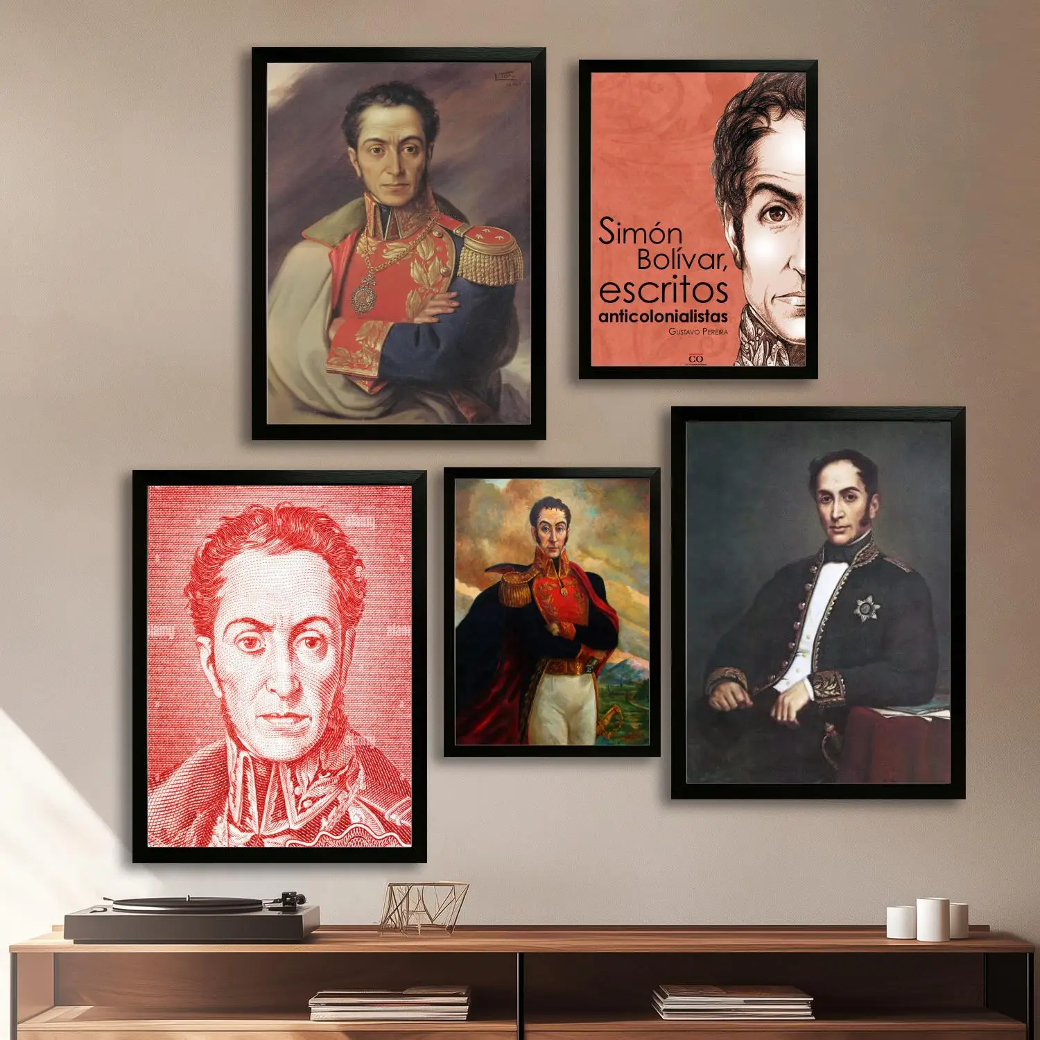 Simon Bolivar Canvas Art Poster and Wall Art, Picture Print, Modern Family, Bedroom Decor, Posters,Decorative painting