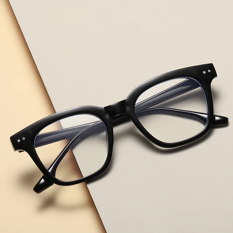 الدراجات 1/2 مجموعة موضة إطار نظارات دائرية النساء الكلاسيكية النظارات البصرية البصرية مكافحة الضوء الأزرق النظارات إطارات بسيطة  #2