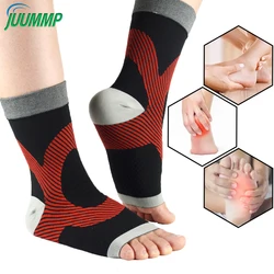 1 Pair Nano Socks Neuropathy Socks Compression Sleeve For Ankle For Swelling,Plantar Fasciitis,Sprain, Neuropathy, For Women/Men