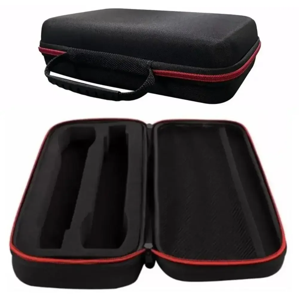 Portable EVA Wireless Microphones Storage Box Waterproof Double Zipper Microphone Case Black Handheld Microphone Storage Bag