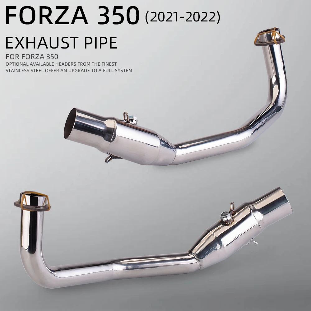 For FORZA350 FORZA 350 300 FORZA300 Full System Motorcycle Exhaust Motor Modified Escape Moto Bike Muffler Front Link Pipe