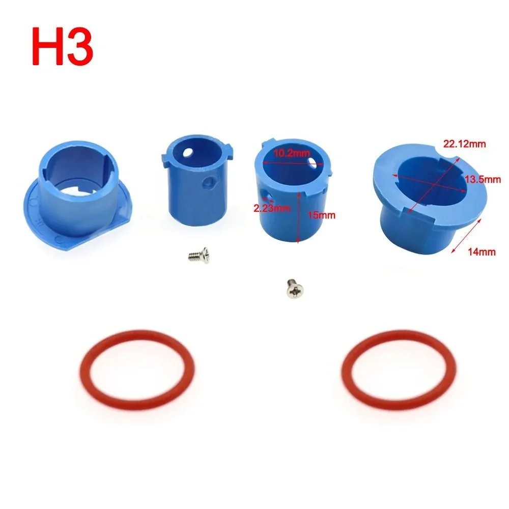 2pcs Car LED Headlight Lamp Bulb Base Adapter Sockets Retainer Holder 880 / 9006-HB4 / 9005-HB3 / H11 / H7 / H4-HB2 / H3 / H1