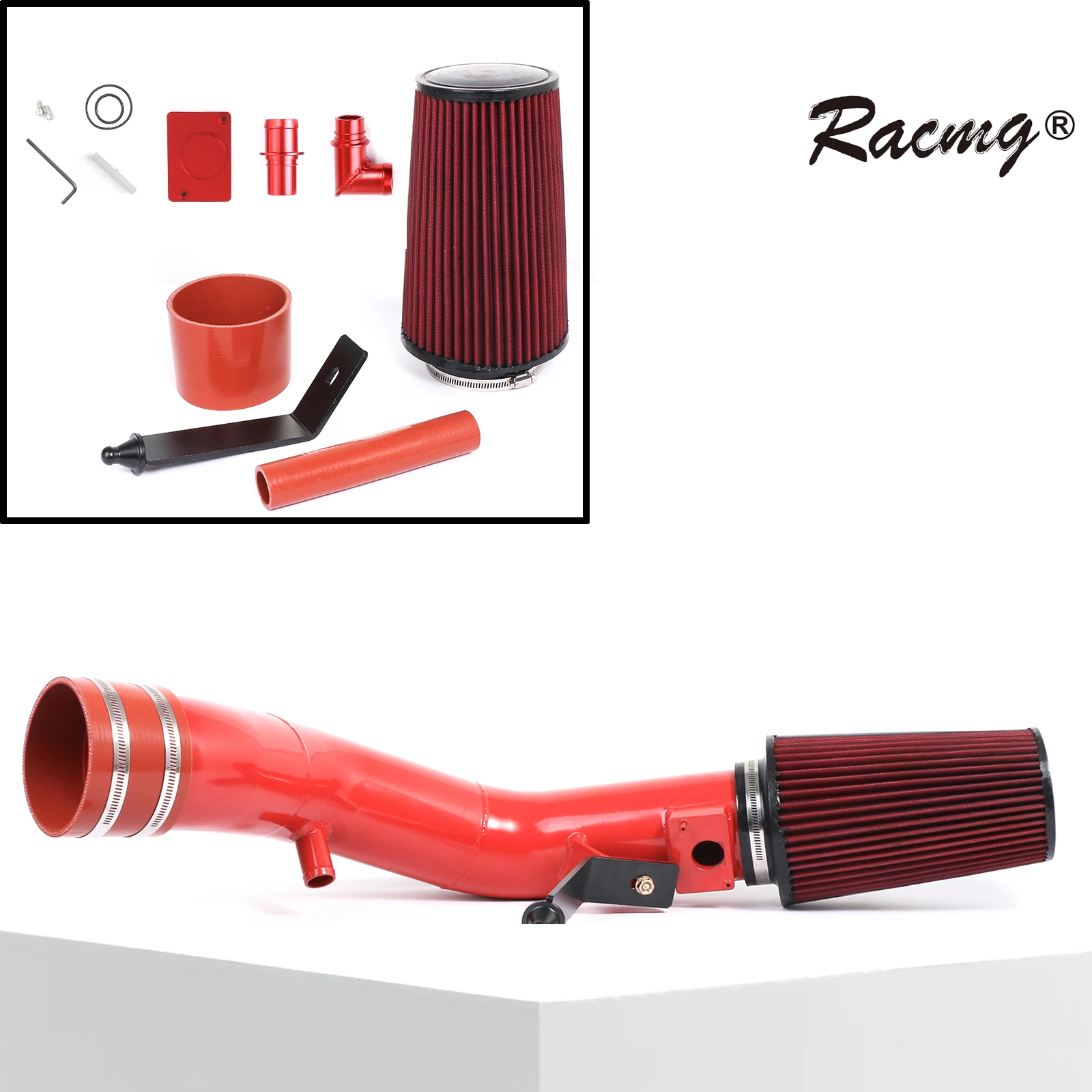 

Алюминиевый комплект фильтров для впускной трубы холодного воздуха, подходит для Ford Excursion 2003-2005 F250 F350 F450 F550 6.0L Diesel 2003-2007