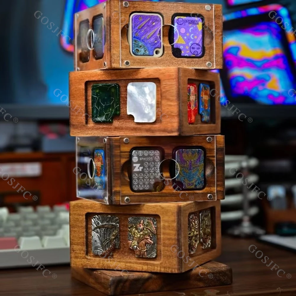 BPMODS EDC Price Tag Push Slider Display Stand Storage Rack Fidget Slider Office Desk Accessories