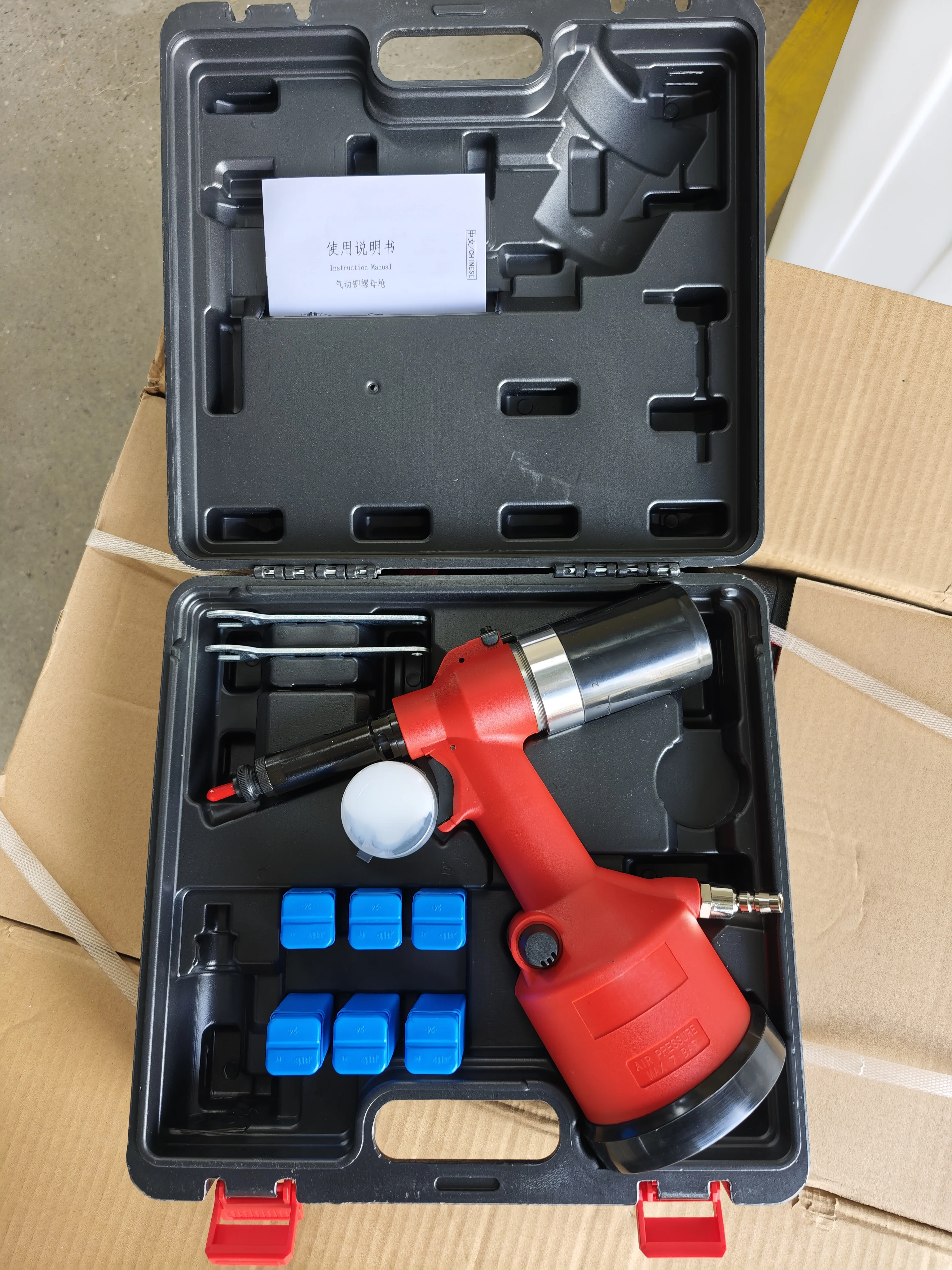 POP Same Quality Air Rivet Nut LM-90611K Can Rivet M3-M12 All Materials Nut Pneumatic Rivet Nut