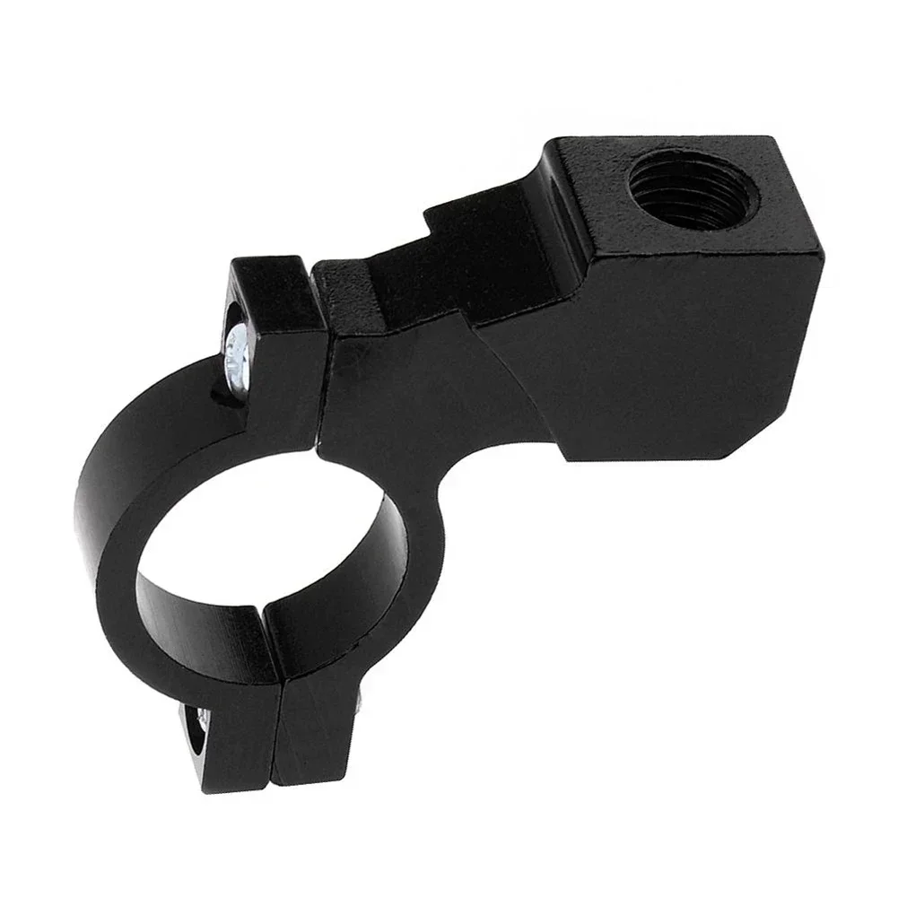 1pcs Universal Motorcycle Bike ATV Rear View Mirror Bracket Mount Adapter Holder Clamp Screw CNC Aluminum 22mm 7/8