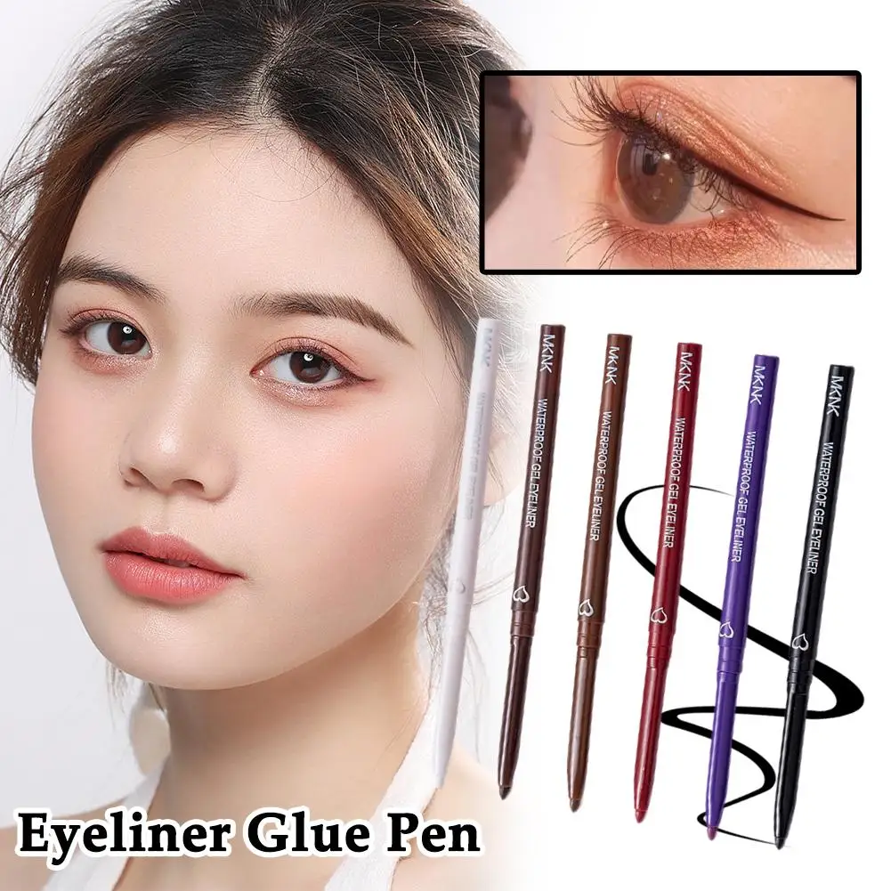 Eyeliner Gel Pen Waterproof Long Lasting Shiny Quick Dry Soft Smooth Eyeliner ultrasottile non Blooming Eyes Makeup Cosmetics