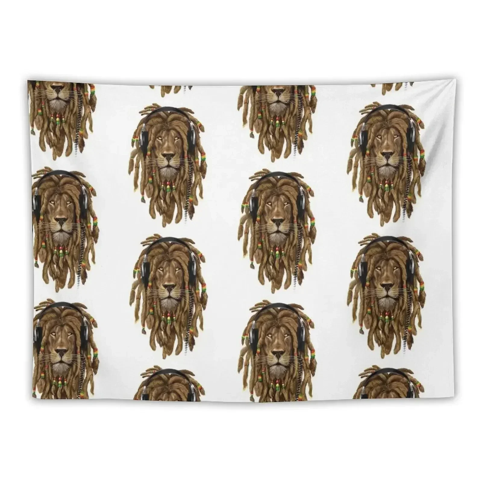 Rastafari Lion for Reggae Lover Tapestry Hanging Wall House Decorations Room Decoration Accessories Tapestry