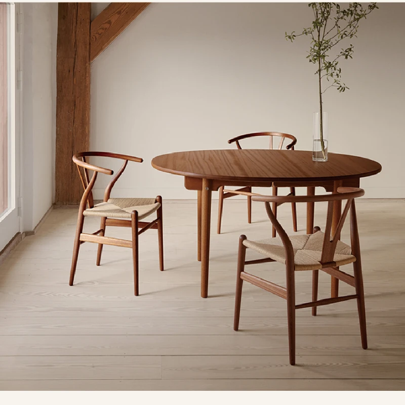 Chairs For Living Room Wood Dining Chair Chic Modern Balcony Furniture Nordic Kitchen Accent Designer Office Armchair Vintage
