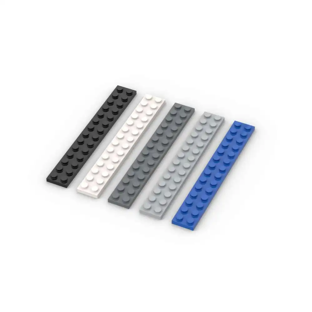 

MOC 10PCS Puzzle Particle 91988 2x14 Plate Building Blocks Kit High-Tech Tire Board Light Panel Bricks Toys Gifts Dropshipping