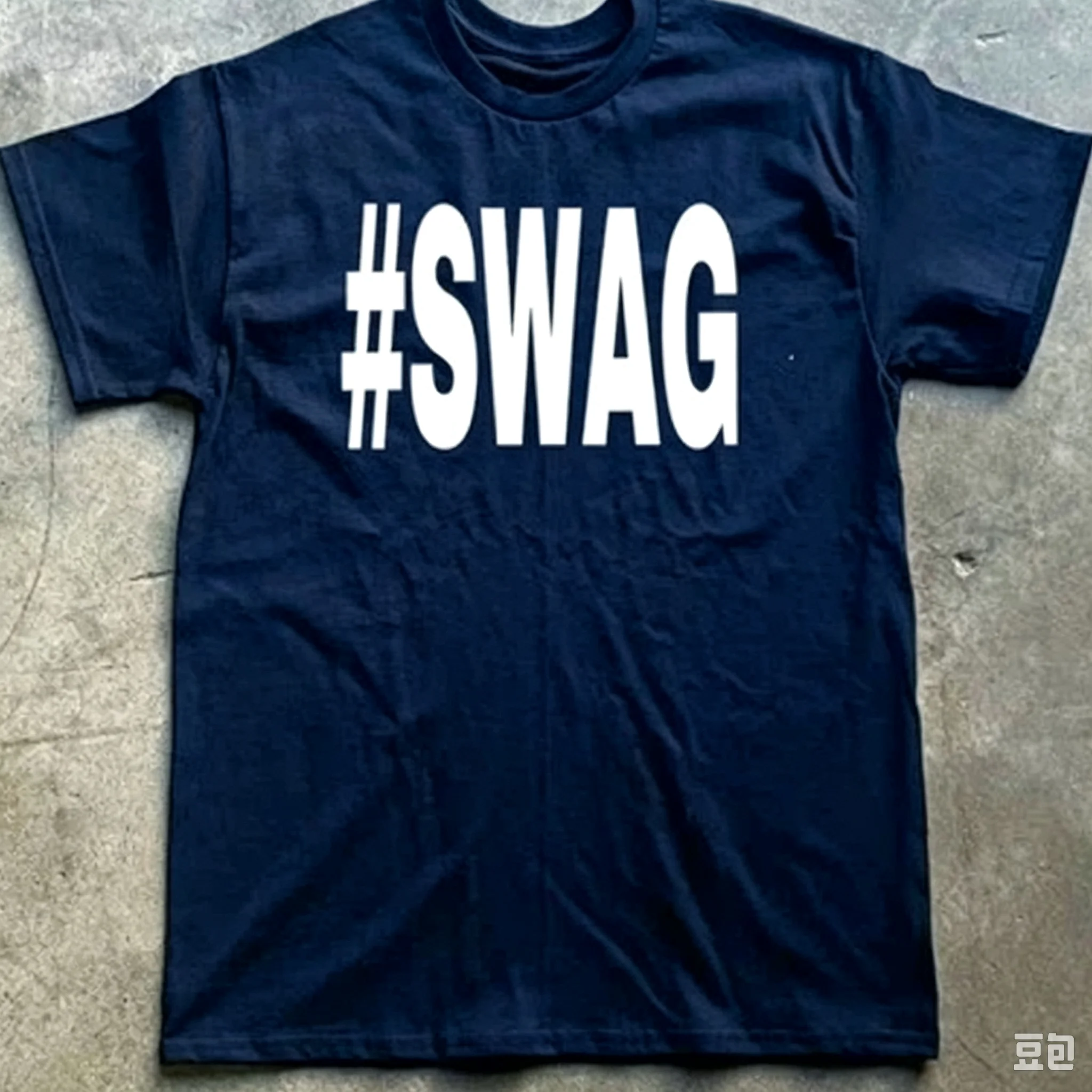 Herren Damen Casual Hip Hop Streetwear Grafik T-Shirt Y2k Bold SWAG Slogan Schriftzug Rundhals Kurzarm Alltags-Oberteil – Detail 3