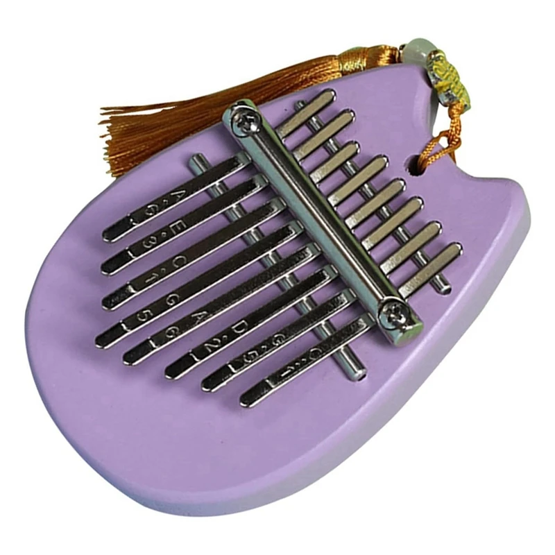 8-Tone Sapele Water Drop Medium Kalimba Portable Five-Finger Piano Suitable For Beginners Finger Piano Instrument