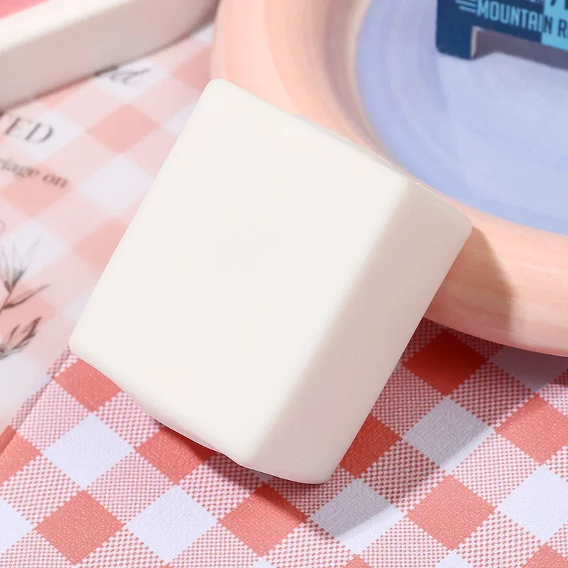 かわいい豆腐ストレスボール感覚的スクイーズボールフィジェットおもちゃストレス解消ギフト大人と子供向け