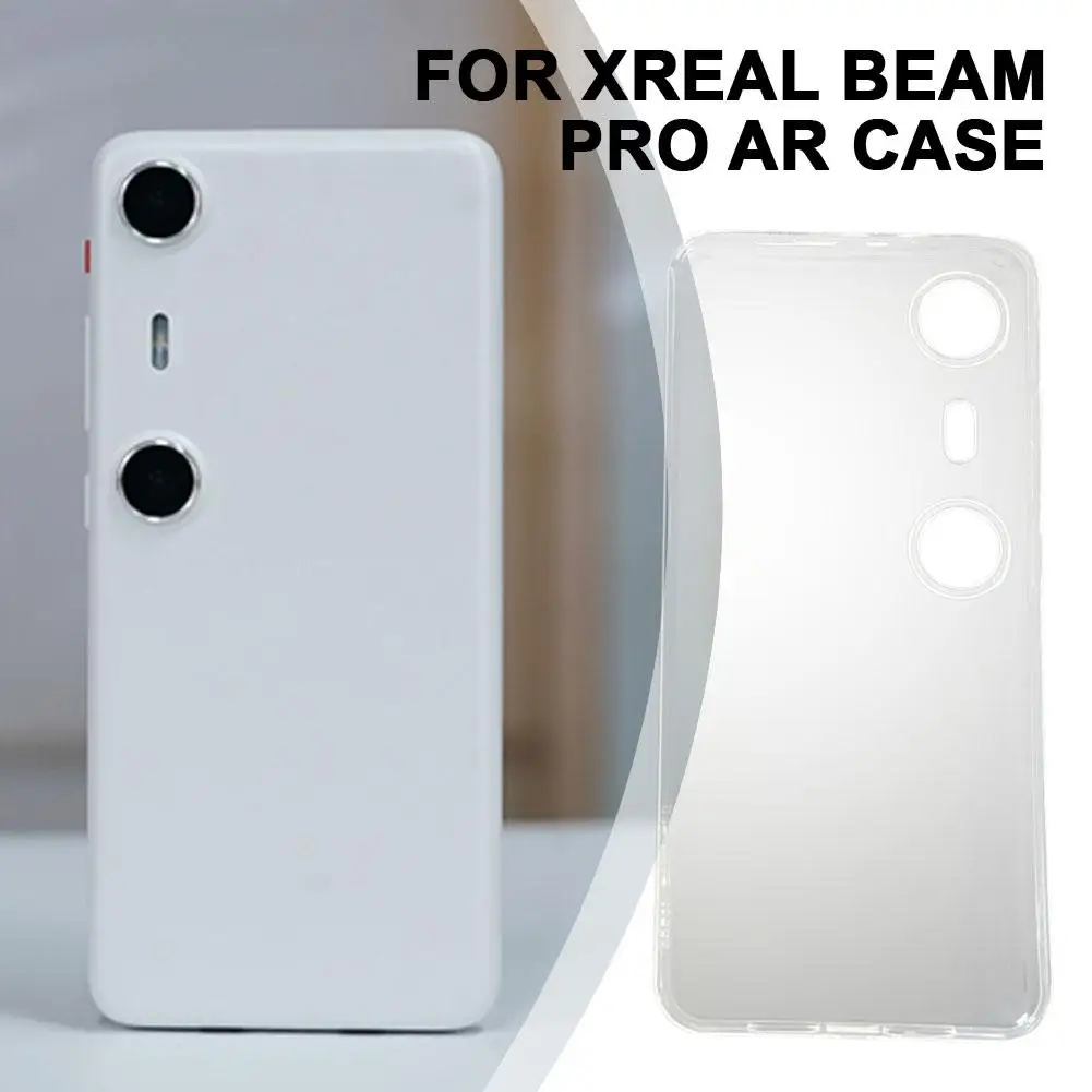 حافظة شفافة لهاتف Xreal Beam Pro AR حافظة واقية للهاتف المحمول حافظة واقية ناعمة مضادة للصدمات قابلة للغسل