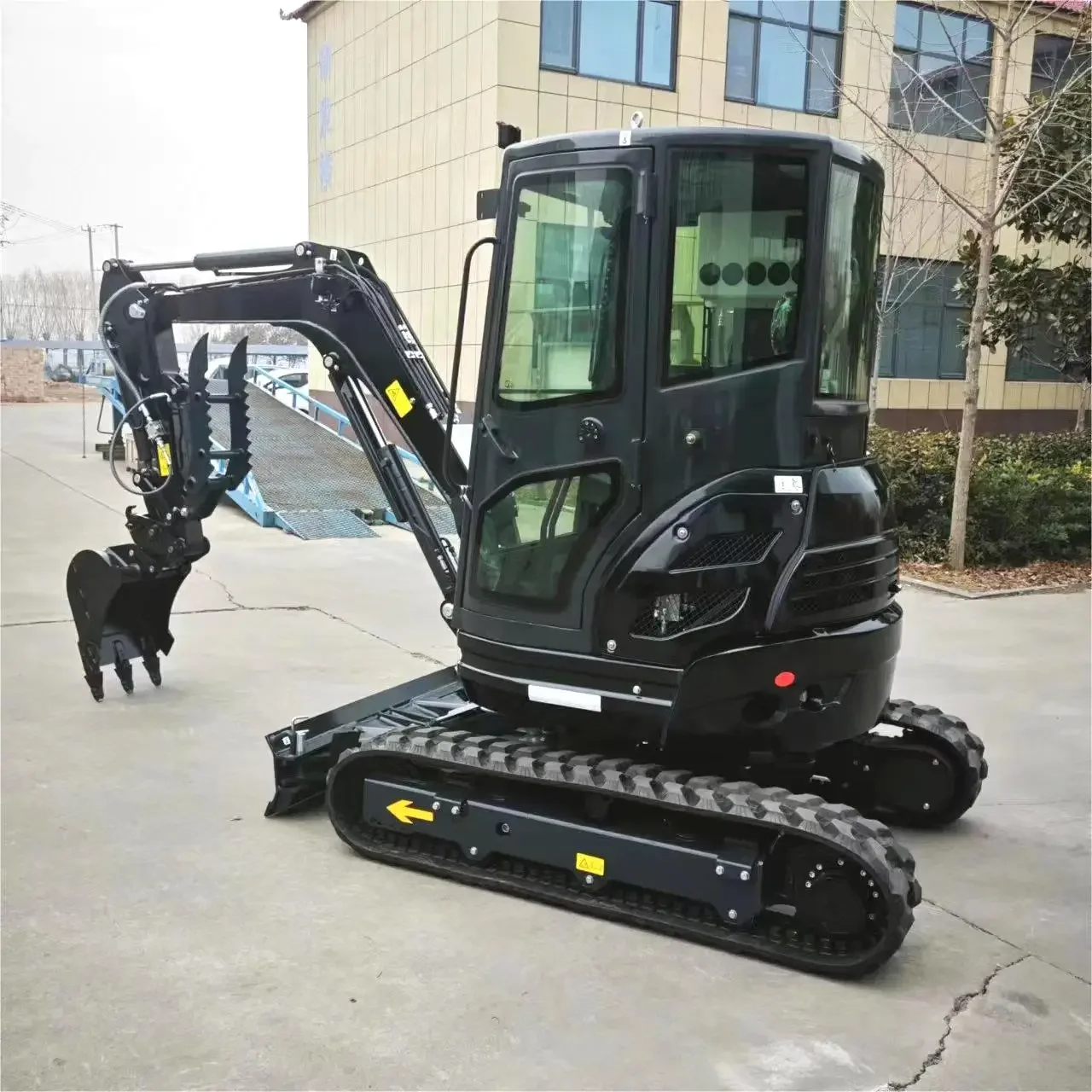 cheap mini excavator 3.5 ton 1 ton 2 ton mini digger excavator bucket crawler mini escavadeira