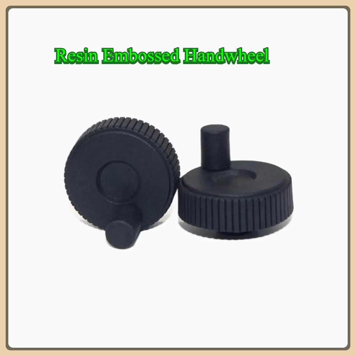 

Resin Embossed Handwheel/Mesh Turning Handle Fine-Tuning Handwheel