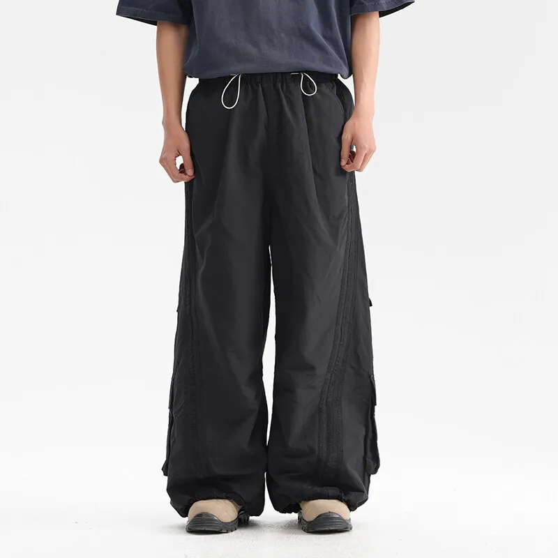Men's high quality ultra-loose lightweight outdoor function paratrooper pants