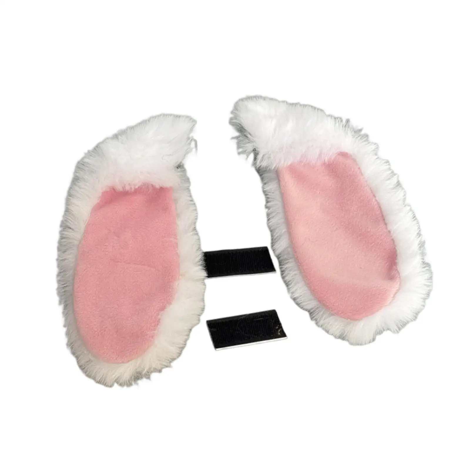 หมวกกันน็อคตกแต่งหูกระต่าย ของขวัญตกแต่งน่ารัก ติดง่ายบนอุปกรณ์ปั่นจักรยานสำหรับมอเตอร์ไซค์ สกี ผู้หญิง ผู้ชาย ปีนเขา