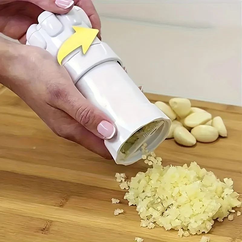 Garlic Master Chopper Multifunctional Wheel Garlic Mincer Roller Kitchen Aid Garlic Chili Hand Crusher Kitchen Gadgets Tools