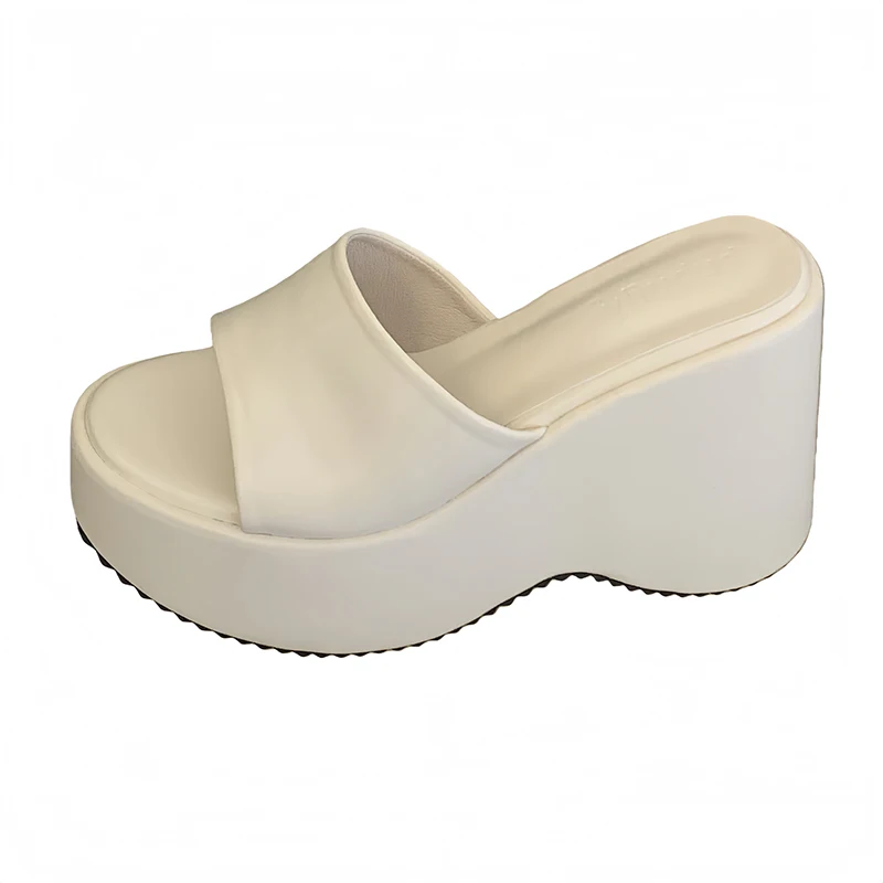 10Cm Wedge Heel Bla…